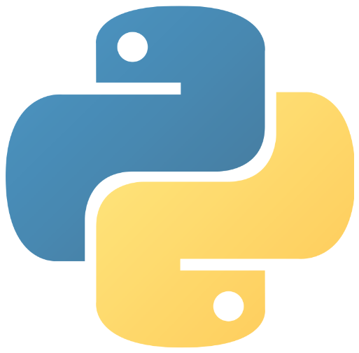 Python programming language logo